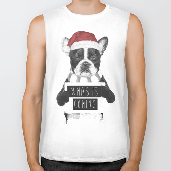 Xmas is coming Biker Tank