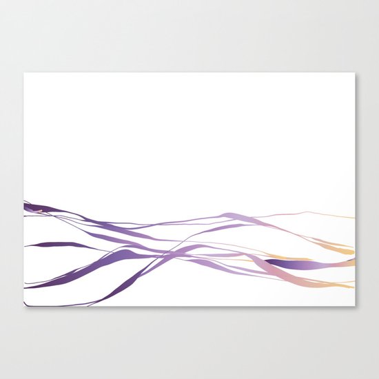 A Bottomless Sea No. 2 Sunset Canvas Print