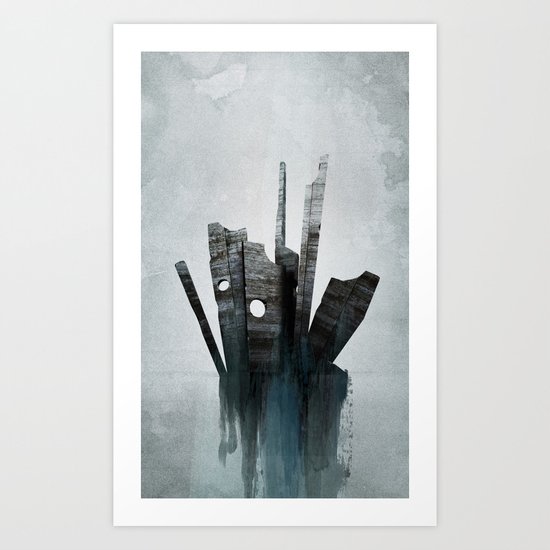 Pathfinder - Experimental Art Print