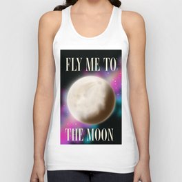 Fly me to The Moon Unisex Tank Top