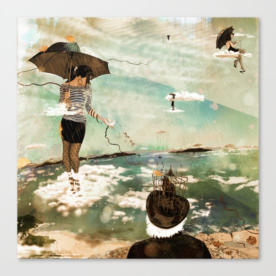 CLOUDWALKERS ONE Canvas Print