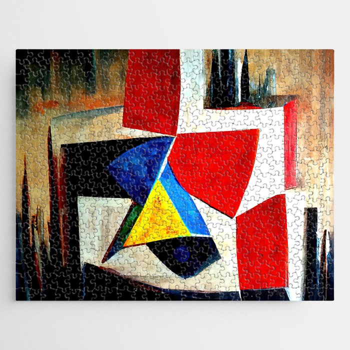Abstract Project Jigsaw Puzzle