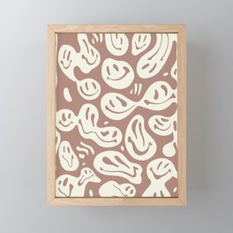 Smileyfy Latte Framed Mini Art Print