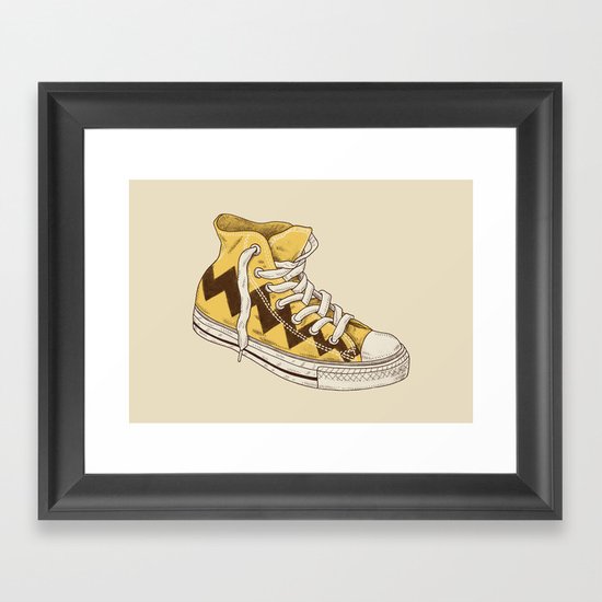 Chuck Framed Art Print