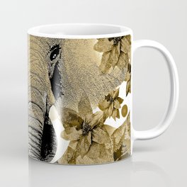 ELEPHANT RUSTIC DRAGONFLY  Coffee Mug