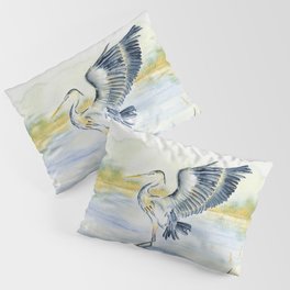 Great Blue Heron Pillow Sham