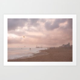 Travel Photography print "The Hague". Shot in The Netherlands. Art print, light tones. Art Print