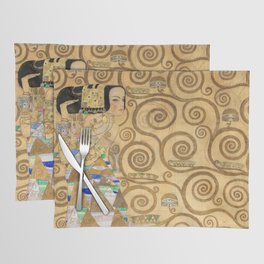 Gustav Klimt - Expectation, Stoclet Frieze Placemat
