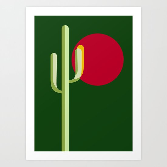verde esperanza Art Print