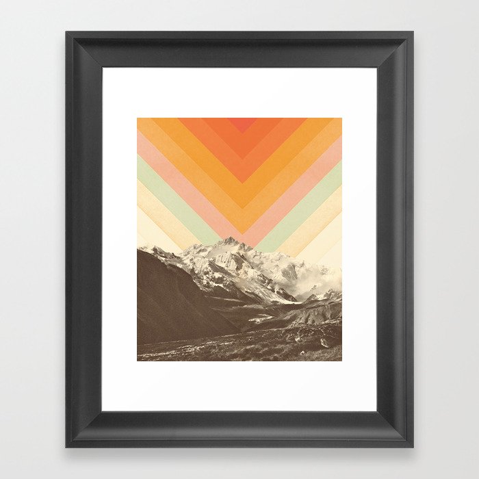 Mountainscape 2 Framed Art Print