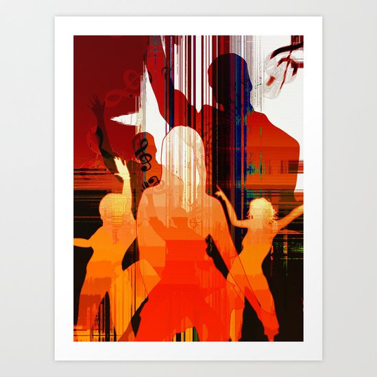 Music 4 Art Print