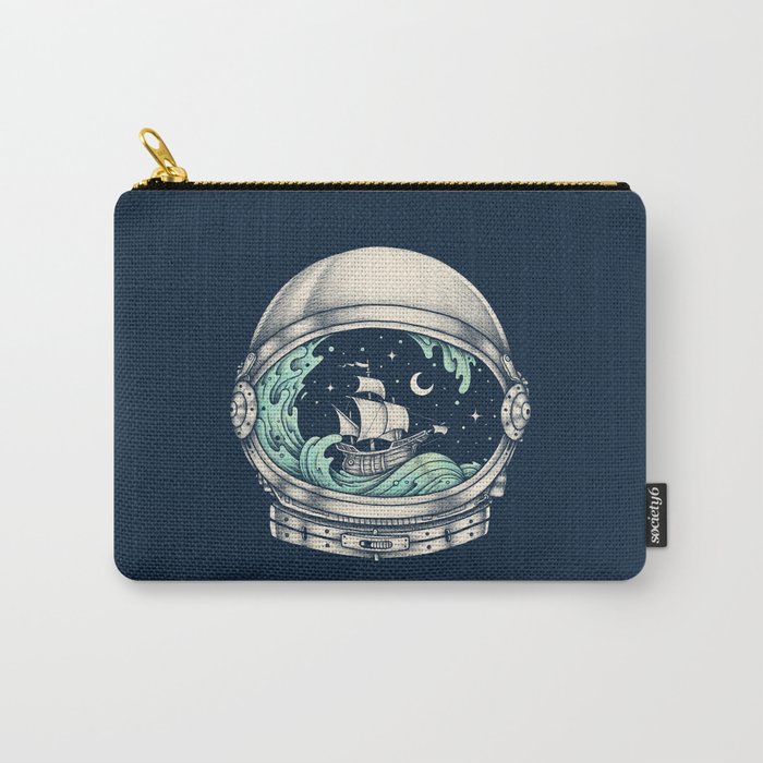 Spaceship Carry-All Pouch