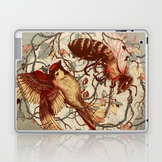 Honey & Sorrow (grey) Laptop & iPad Skin