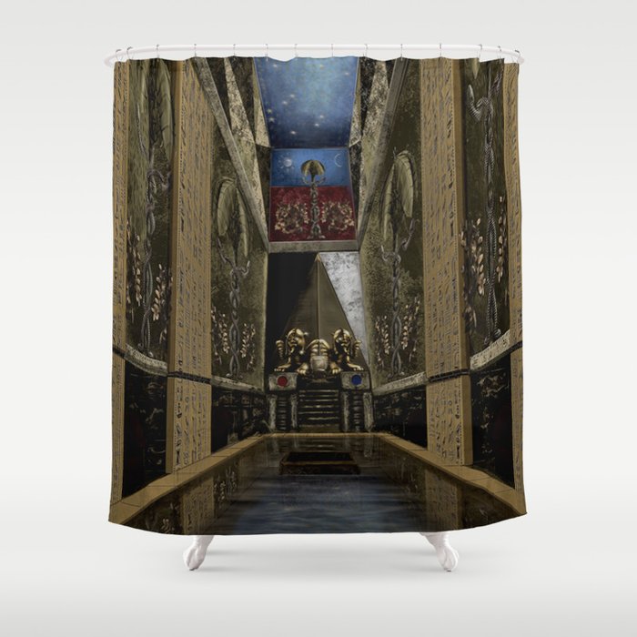 The Holy Of Holies Temple Shower Curtain By Umbrolog Society6