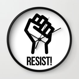 Resist! Wall Clock