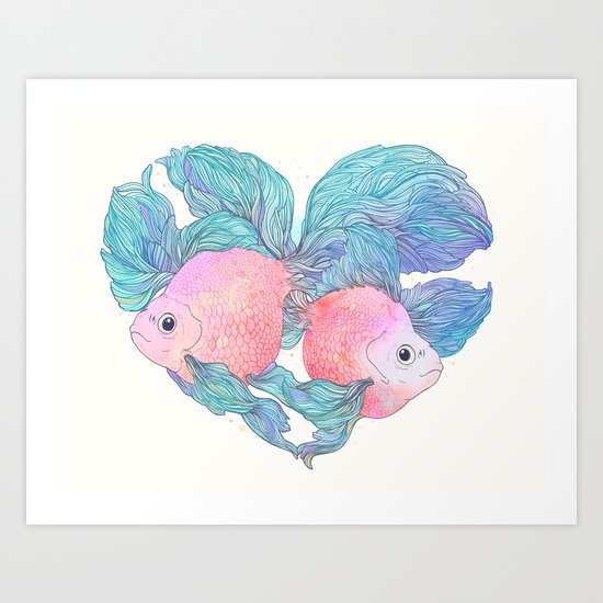 Summer Love Art Print