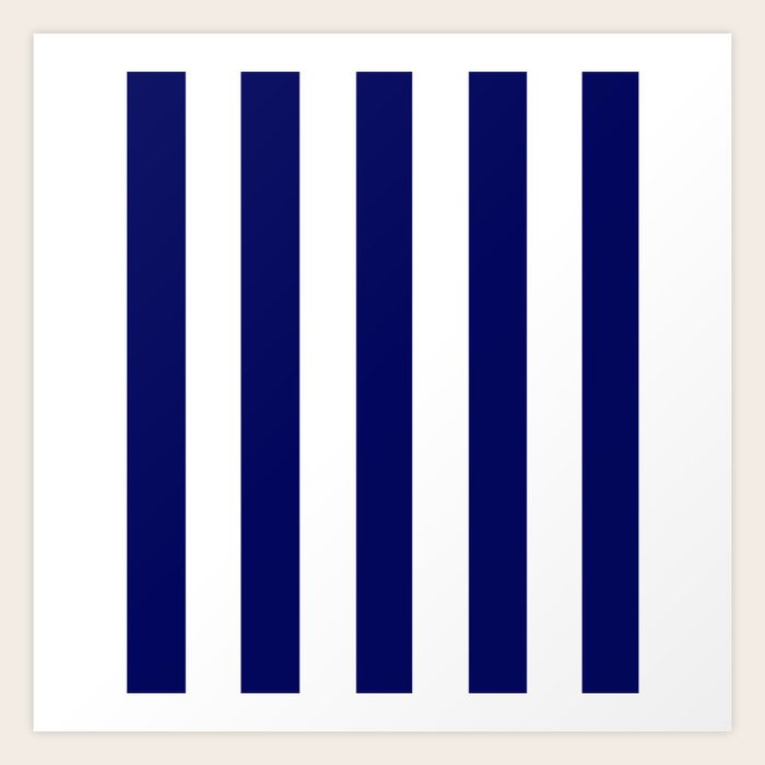 navy blue and white ones