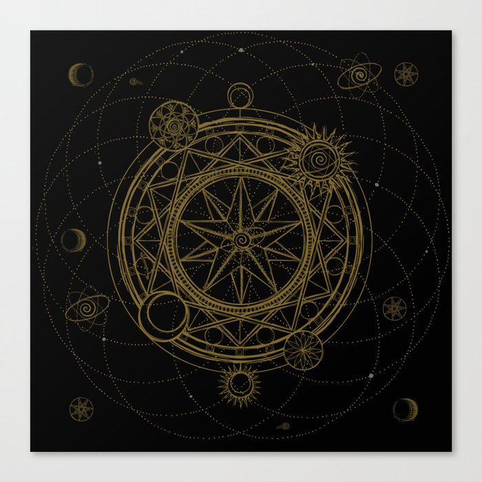 Celestial Magic  Canvas Print