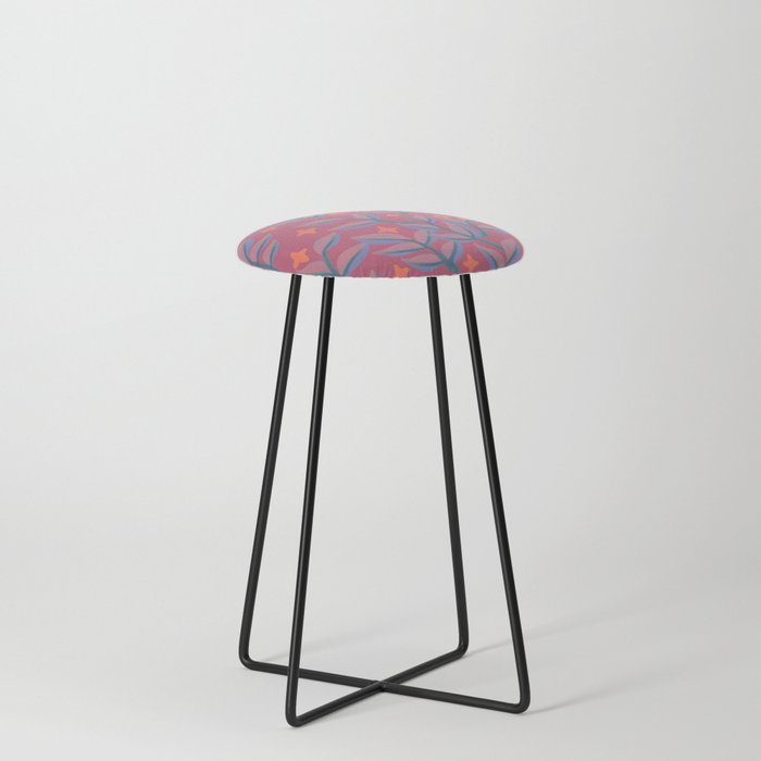 Leafy Field - Mystic Counter Stool