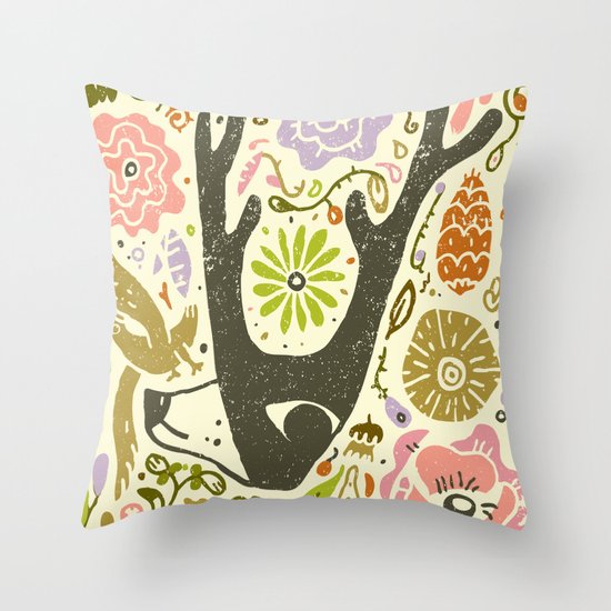 Elking Elk Throw Pillow