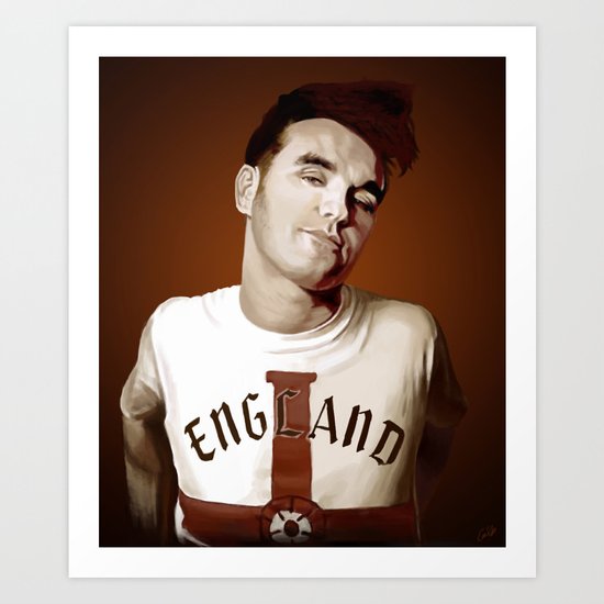 The Smiths singer Art Print
