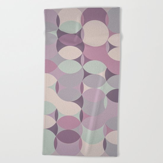 Circles Beach Towel