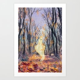 Ghost Queen 2 Art Print