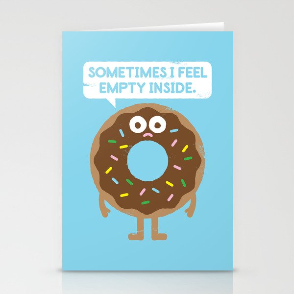 It's Not All Rainbow Sprinkles... Stationery Cards