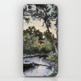 Hidden House by the River iPhone Skin