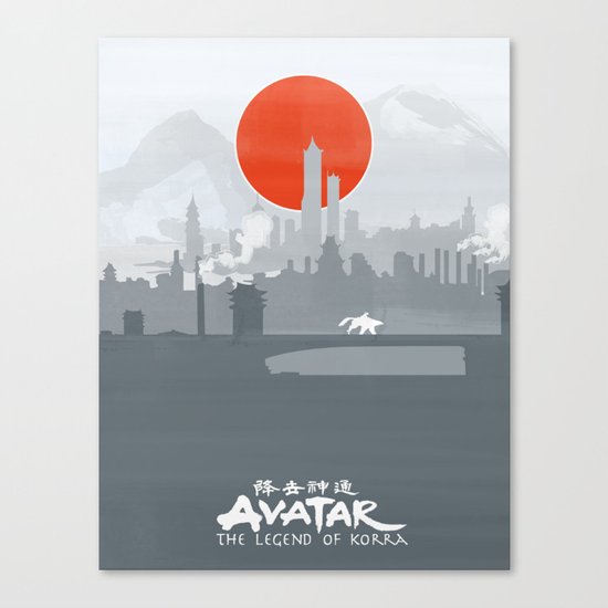 Avatar The Legend of Korra Poster Canvas Print