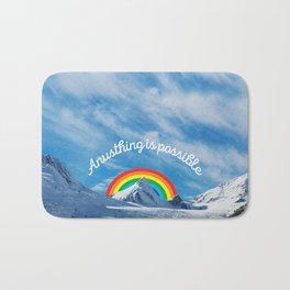 Anusthing is possible in Alaska Bath Mat
