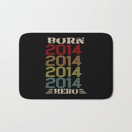 Born Retro Hero 2014 Born Birthday Bath Mat | Bornhero, Sayings, Graphicdesign, Dateofbirth, Giftidea, Gift, Year, 2014Born, Birthday, Bornin 