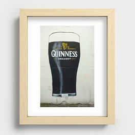 How Many Glasses of Beer on the Wall Recessed Framed Print