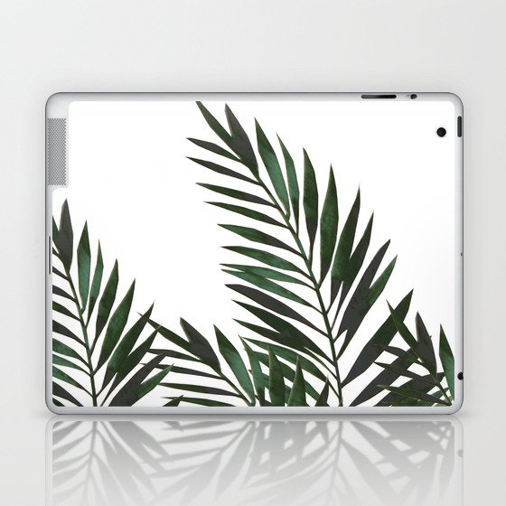 Palm Leaves Green Laptop & iPad Skin