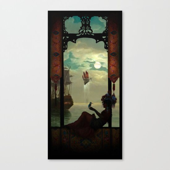 The Kingfisher Canvas Print