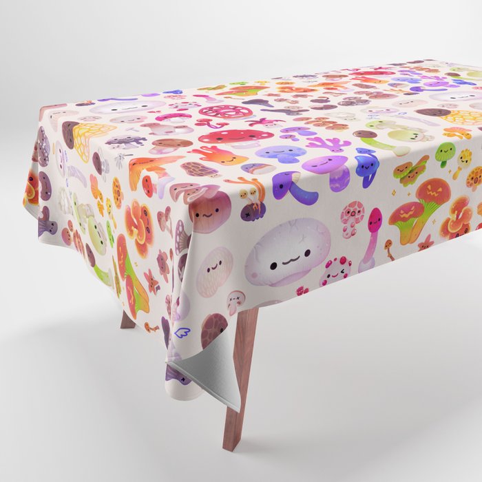 mushroom - light Tablecloth