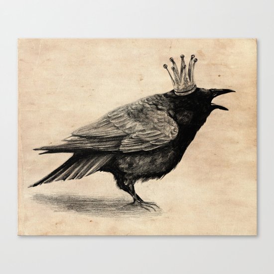 Raven Canvas Print