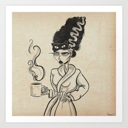 Morning Coffee Art Print