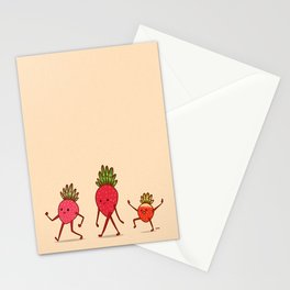 Strawberry Folk Stationery Cards
