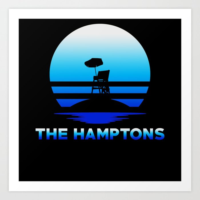 The Hamptons Art Print