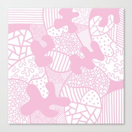Geometrical pattern maximalist 13 Canvas Print
