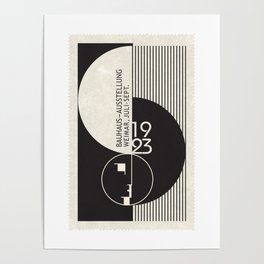 Bauhaus Exhibition Art Poster