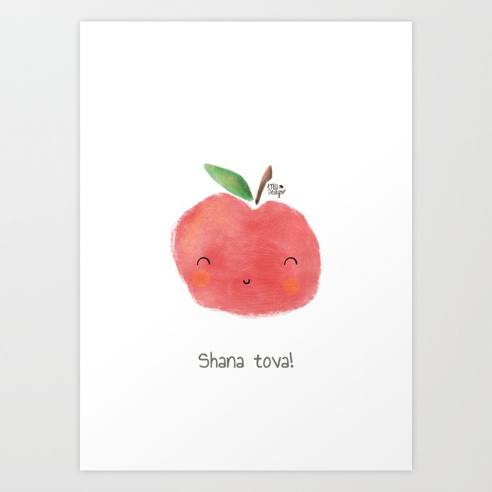 shana tova Art Print