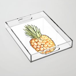 Pineapple by Kerry Beazley Acrylic Tray