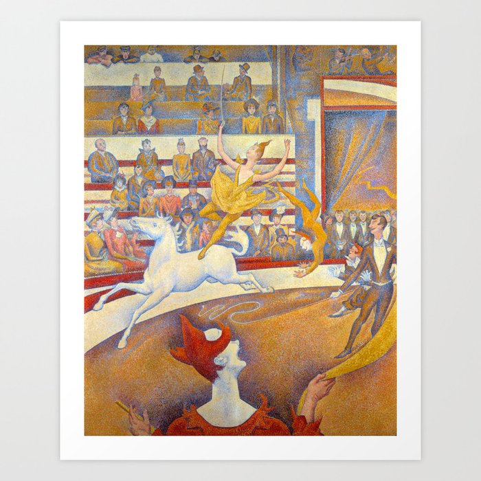 The Circus_Georges Seurat French artist(1859-1891) Art Print