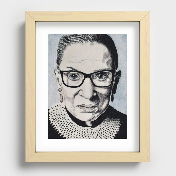 RBG Recessed Framed Print