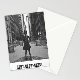 Let's be Fearless Stationery Card