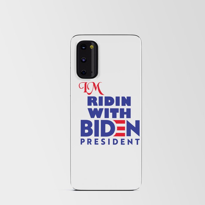 ridin with biden Android Card Case