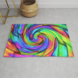 Twirling Colors Rug