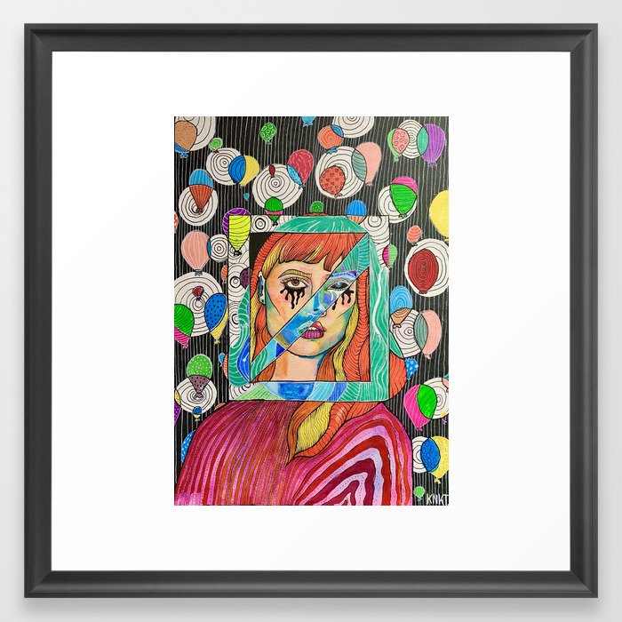 Inverted Framed Art Print